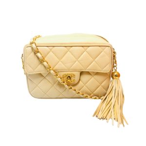 CHANEL シャネル マトラッセ フリンジチェーンショルダーバック